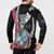 Biba Guam Liberation Day Button Sweatshirt Tano y Chamoru Latte Stone Black