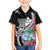 Biba Guam Liberation Day Family Matching Puletasi and Hawaiian Shirt Tano y Chamoru Latte Stone Black