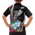 Biba Guam Liberation Day Kid Hawaiian Shirt Tano y Chamoru Latte Stone Black