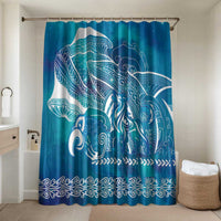 Kuri Dog Waka New Zealand Matariki Bathroom Set Ocean Sharks Maori Tattoo