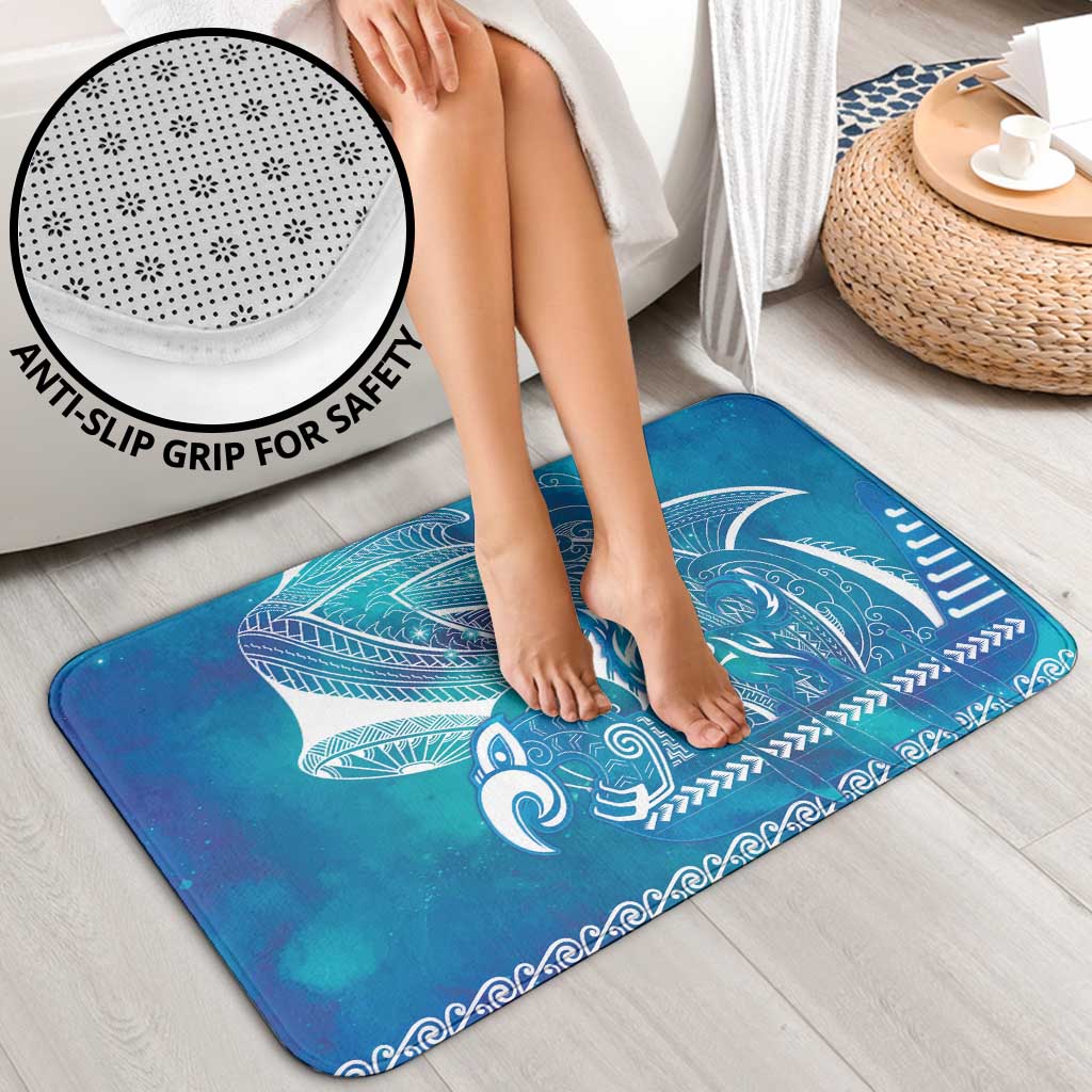 Kuri Dog Waka New Zealand Matariki Bathroom Set Ocean Sharks Maori Tattoo