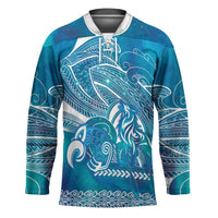 Kuri Dog Waka New Zealand Matariki Hockey Jersey Ocean Sharks Maori Tattoo