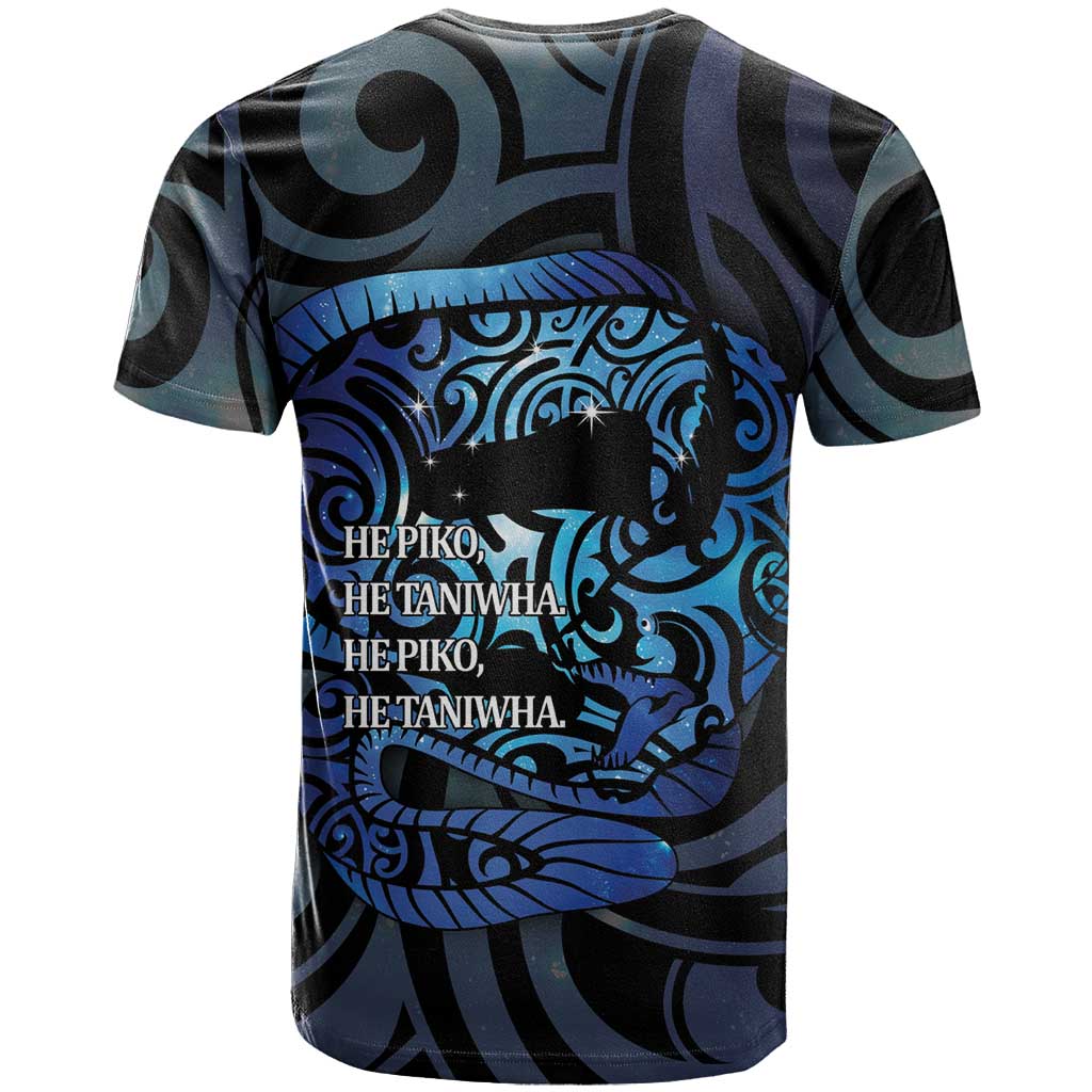 Tuna Eel New Zealand Matariki T Shirt He Piko He Taniwha Maori Pattern LT14 - Polynesian Pride