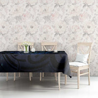 Tuna Eel New Zealand Matariki Tablecloth He Piko He Taniwha Maori Pattern LT14 - Polynesian Pride
