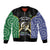 Personalised South Sea Islanders National Recognition Day Bomber Jacket Australia Aboriginal Vanuatu Pig Tusk