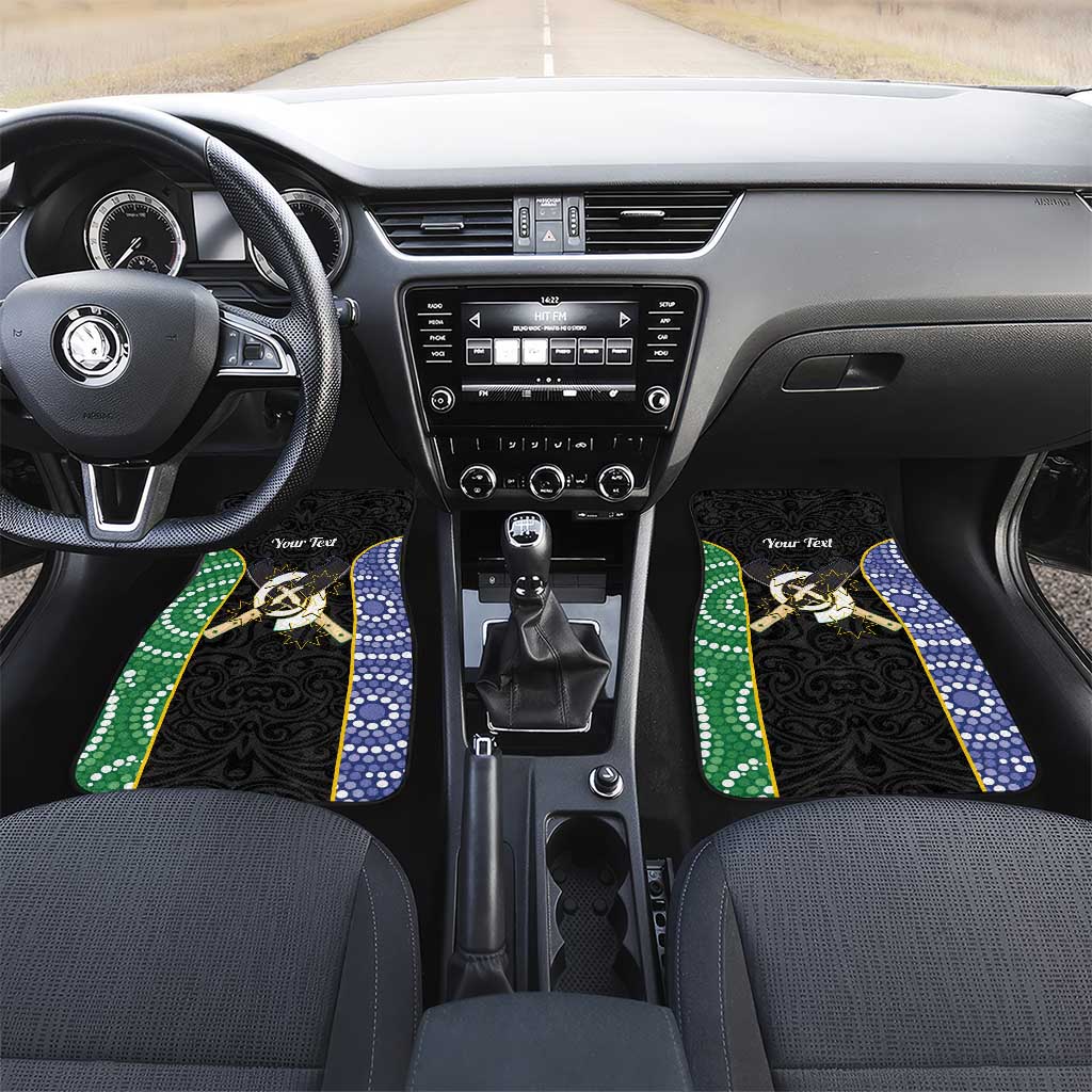 Personalised South Sea Islanders National Recognition Day Car Mats Australia Aboriginal Vanuatu Pig Tusk