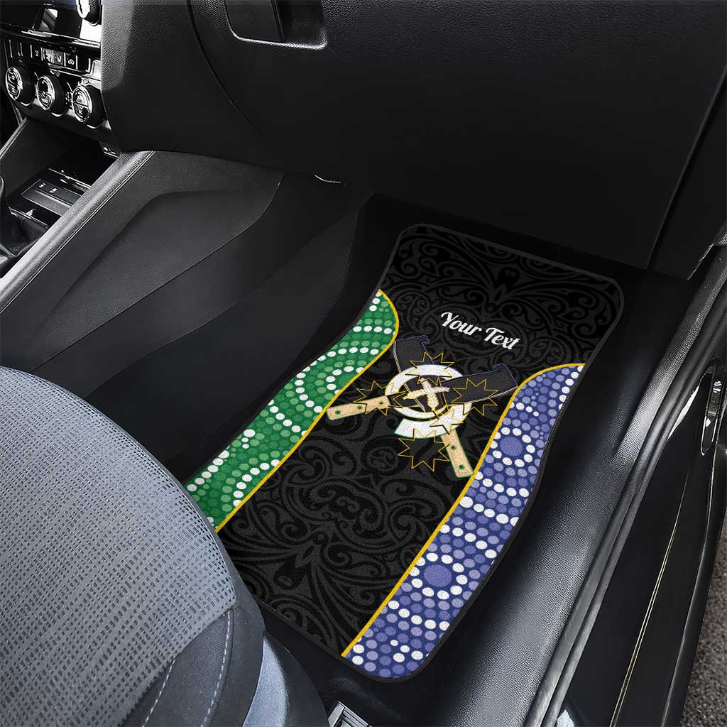 Personalised South Sea Islanders National Recognition Day Car Mats Australia Aboriginal Vanuatu Pig Tusk