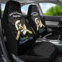 Personalised South Sea Islanders National Recognition Day Car Seat Cover Australia Aboriginal Vanuatu Pig Tusk