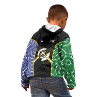 Personalised South Sea Islanders National Recognition Day Kid Hoodie Australia Aboriginal Vanuatu Pig Tusk