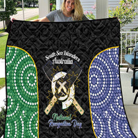 Personalised South Sea Islanders National Recognition Day Quilt Australia Aboriginal Vanuatu Pig Tusk