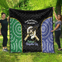 Personalised South Sea Islanders National Recognition Day Quilt Australia Aboriginal Vanuatu Pig Tusk