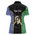 Personalised South Sea Islanders National Recognition Day Women Polo Shirt Australia Aboriginal Vanuatu Pig Tusk