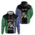 Personalised South Sea Islanders National Recognition Day Zip Hoodie Australia Aboriginal Vanuatu Pig Tusk