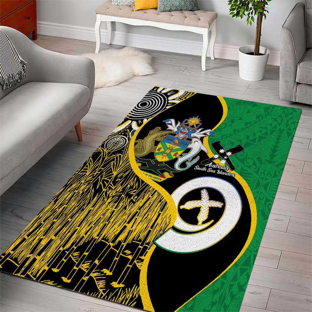 Australian South Sea Islanders National Recognition Day Area Rug Solomon Islands And Vanuatu Culture