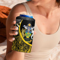 Australian South Sea Islanders National Recognition Day 4 in 1 Can Cooler Tumbler Solomon Islands And Vanuatu Culture