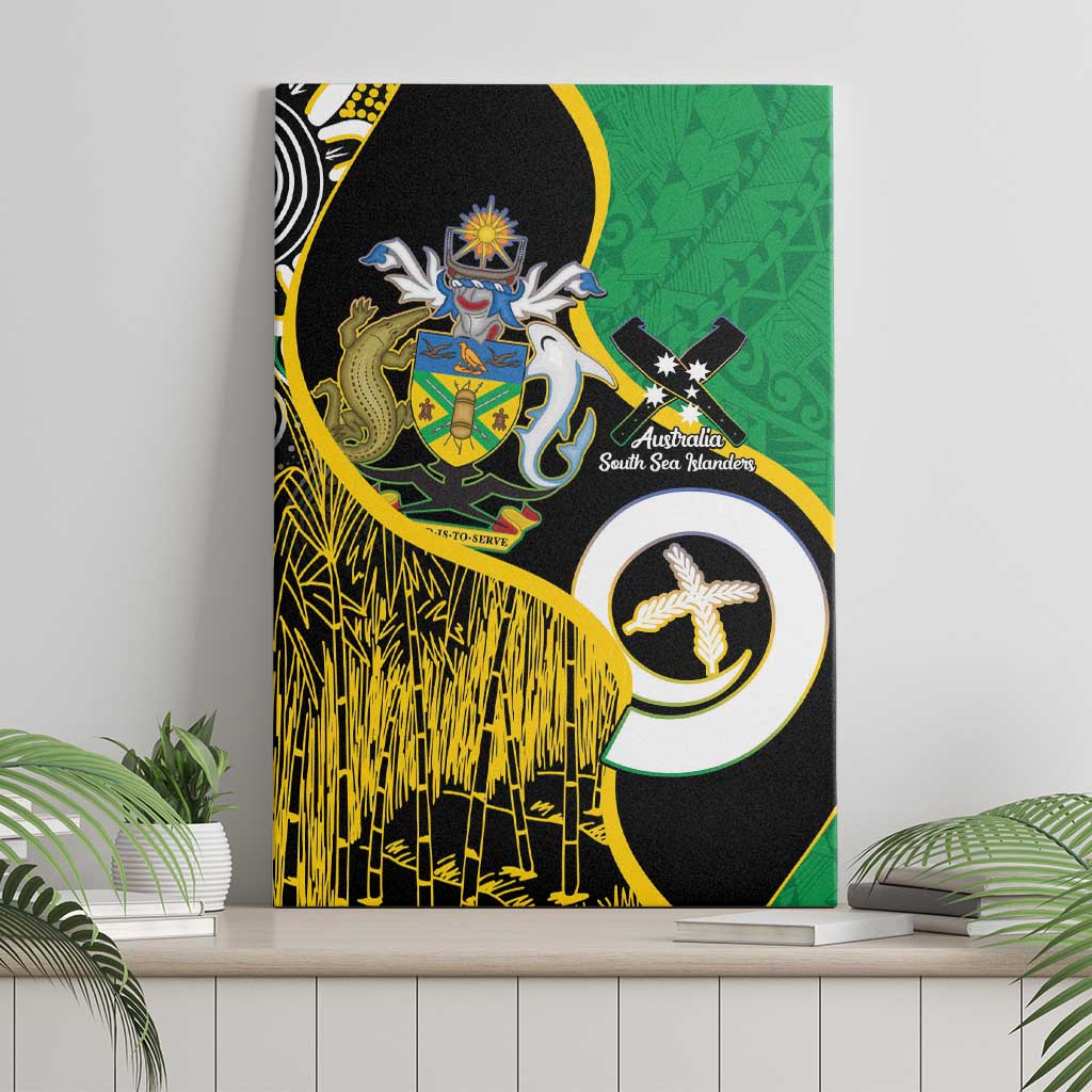 Australian South Sea Islanders National Recognition Day Canvas Wall Art Solomon Islands And Vanuatu Culture