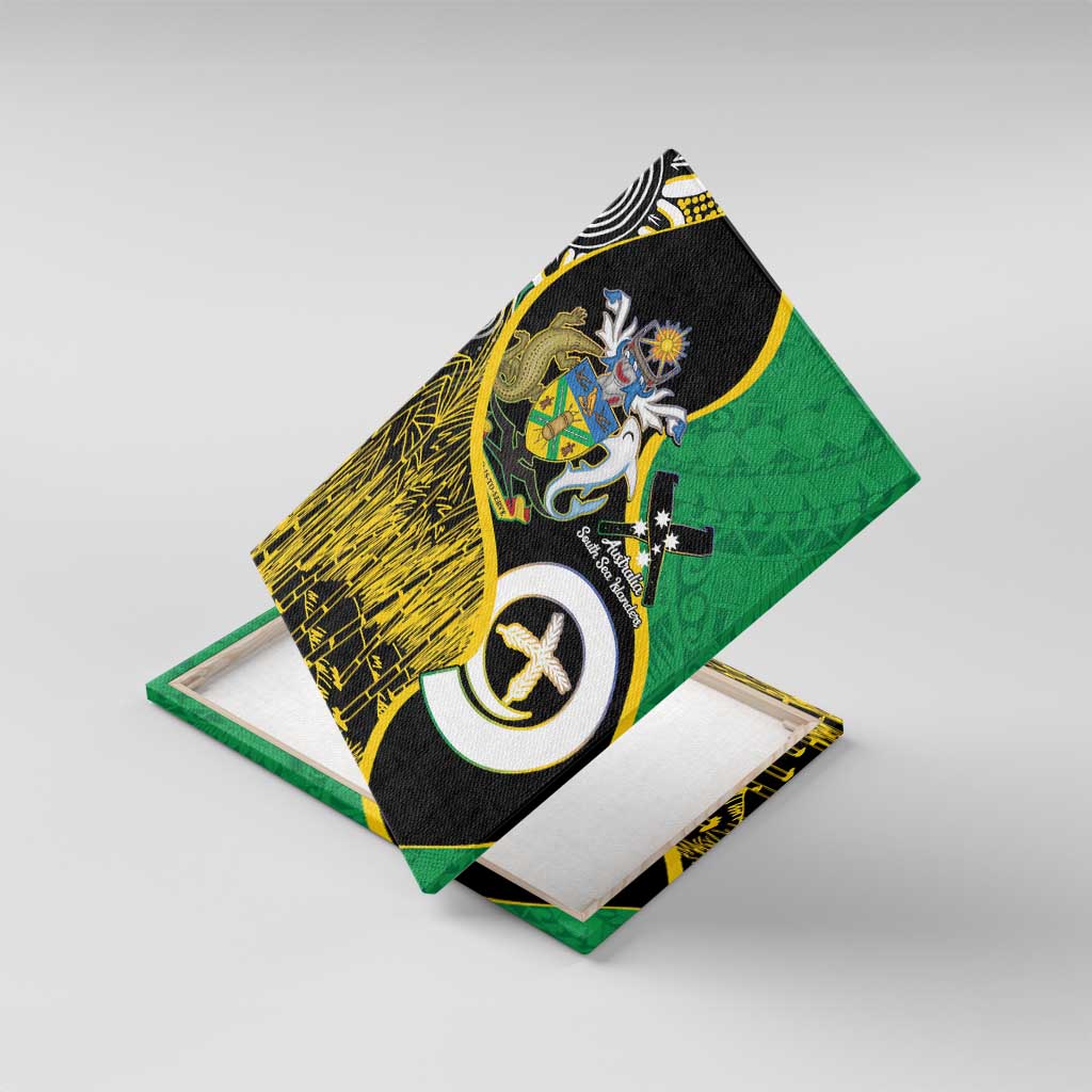 Australian South Sea Islanders National Recognition Day Canvas Wall Art Solomon Islands And Vanuatu Culture