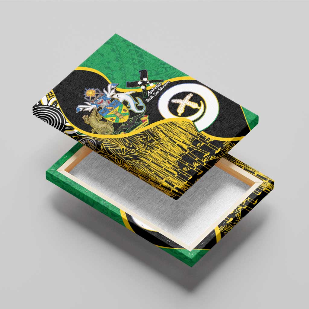 Australian South Sea Islanders National Recognition Day Canvas Wall Art Solomon Islands And Vanuatu Culture