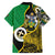 Australian South Sea Islanders National Recognition Day Family Matching Off The Shoulder Long Sleeve Dress and Hawaiian Shirt Solomon Islands And Vanuatu Culture