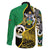 Australian South Sea Islanders National Recognition Day Family Matching Off The Shoulder Long Sleeve Dress and Hawaiian Shirt Solomon Islands And Vanuatu Culture