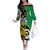 Australian South Sea Islanders National Recognition Day Family Matching Off The Shoulder Long Sleeve Dress and Hawaiian Shirt Solomon Islands And Vanuatu Culture