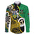 Australian South Sea Islanders National Recognition Day Family Matching Off Shoulder Short Dress and Hawaiian Shirt Solomon Islands And Vanuatu Culture