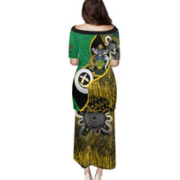 Australian South Sea Islanders National Recognition Day Family Matching Puletasi and Hawaiian Shirt Solomon Islands And Vanuatu Culture