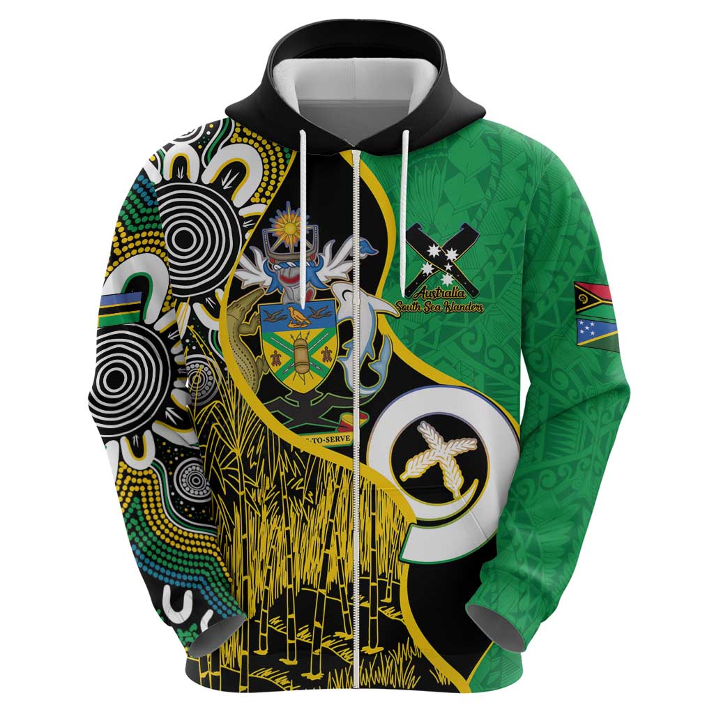 Australian South Sea Islanders National Recognition Day Hoodie Solomon Islands And Vanuatu Culture