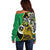 Australian South Sea Islanders National Recognition Day Off Shoulder Sweater Solomon Islands And Vanuatu Culture