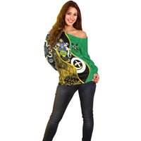Australian South Sea Islanders National Recognition Day Off Shoulder Sweater Solomon Islands And Vanuatu Culture