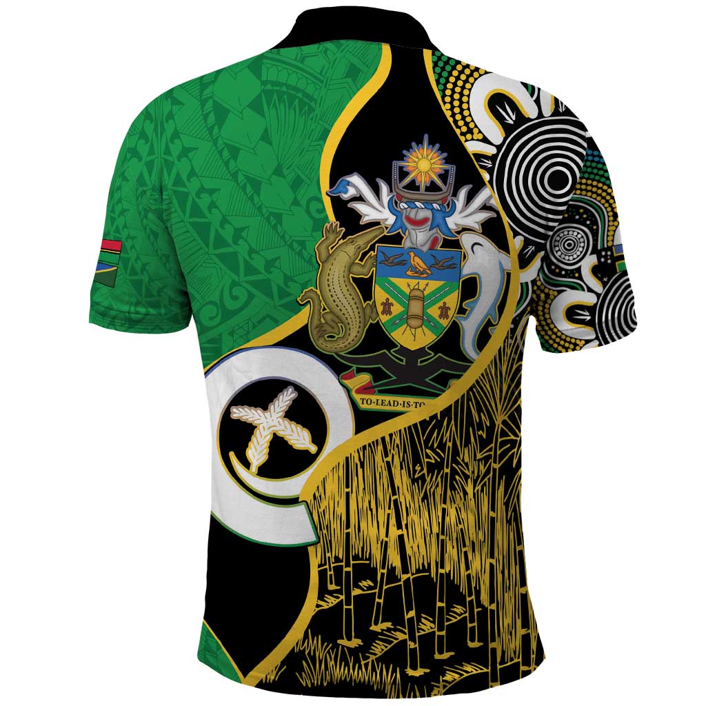 Australian South Sea Islanders National Recognition Day Polo Shirt Solomon Islands And Vanuatu Culture