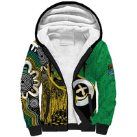 Australian South Sea Islanders National Recognition Day Sherpa Hoodie Solomon Islands And Vanuatu Culture
