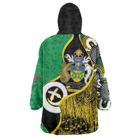 Australian South Sea Islanders National Recognition Day Wearable Blanket Hoodie Solomon Islands And Vanuatu Culture