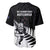 New Zealand Silver Fern Rugby Baseball Jersey All Black Go Champions Maori Pattern LT14