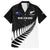 Personalised New Zealand Silver Fern Rugby Hawaiian Shirt All Black Go Champions Maori Pattern LT14