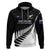 Custom New Zealand Silver Fern Rugby Hoodie All Black 2023 Go Champions Maori Pattern LT14 Pullover Hoodie Black - Polynesian Pride