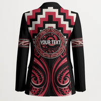 Aotearoa Ngai Te Rangi Personalised Blazer Maori Iwi Poutama Puhoro Tattoo LT14 - Polynesian Pride