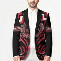 Aotearoa Ngai Te Rangi Personalised Blazer Maori Iwi Poutama Puhoro Tattoo LT14 - Polynesian Pride