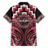 Aotearoa Ngai Te Rangi Personalised Hawaiian Shirt Maori Iwi Poutama Puhoro Tattoo LT14 - Polynesian Pride