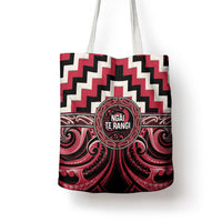 Aotearoa Ngai Te Rangi Tote Bag Maori Iwi Poutama Puhoro Tattoo LT14 - Polynesian Pride