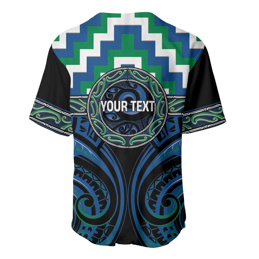 Aotearoa Ngati Ranginui Personalised Baseball Jersey Maori Iwi Poutama Puhoro Tattoo LT14 - Polynesian Pride