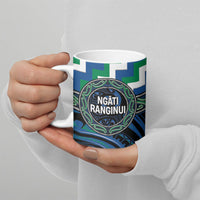 Aotearoa Ngati Ranginui Personalised Ceramic Mug Maori Iwi Poutama Puhoro Tattoo LT14 - Polynesian Pride