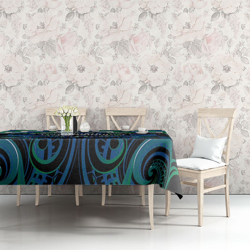 Aotearoa Ngati Ranginui Tablecloth Maori Iwi Poutama Puhoro Tattoo LT14 - Polynesian Pride