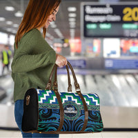 Aotearoa Ngati Ranginui Travel Bag Maori Iwi Poutama Puhoro Tattoo LT14 - Polynesian Pride