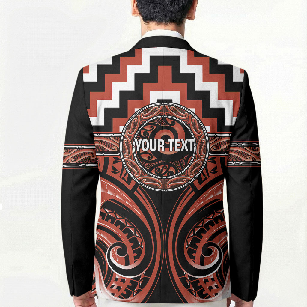 Aotearoa Tapuika Personalised Blazer Maori Iwi Poutama Puhoro Tattoo LT14 - Polynesian Pride