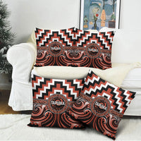 Aotearoa Tapuika Pillow Cover Maori Iwi Poutama Puhoro Tattoo LT14 - Polynesian Pride