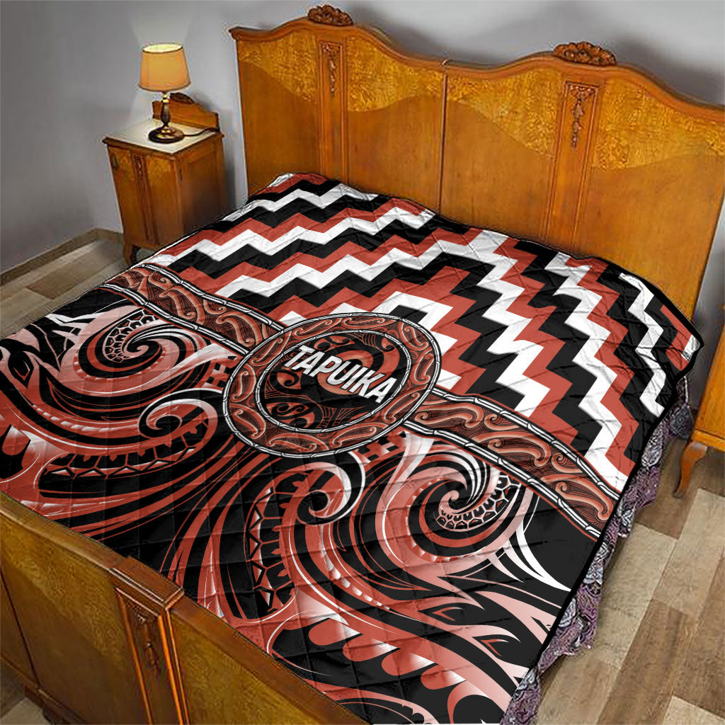 Aotearoa Tapuika Quilt Maori Iwi Poutama Puhoro Tattoo LT14 - Polynesian Pride