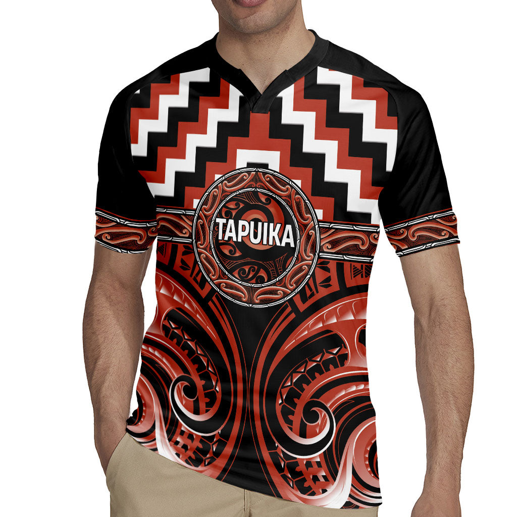 Aotearoa Tapuika Personalised Rugby Jersey Maori Iwi Poutama Puhoro Tattoo LT14 - Polynesian Pride