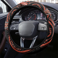 Aotearoa Tapuika Steering Wheel Cover Maori Iwi Poutama Puhoro Tattoo LT14 - Polynesian Pride