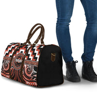 Aotearoa Tapuika Travel Bag Maori Iwi Poutama Puhoro Tattoo LT14 - Polynesian Pride